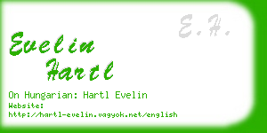 evelin hartl business card